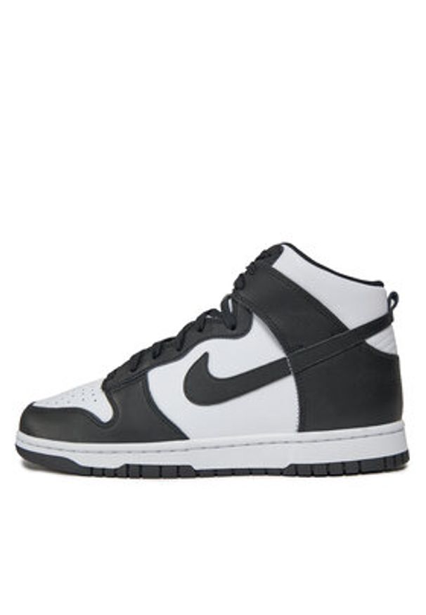 Nike Sneakersy Dunk Hi Retro DD1399 105 Biały. Kolor: biały. Materiał: skóra