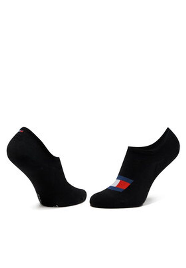 TOMMY HILFIGER - Tommy Hilfiger Skarpety stopki unisex 701228224 Czarny. Kolor: czarny. Materiał: bawełna