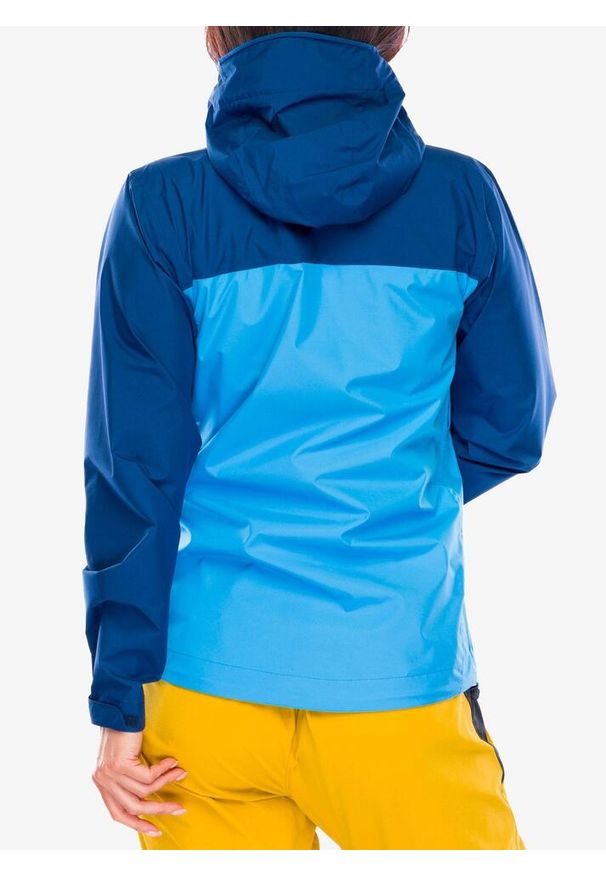 Kurtka przeciwdeszczowa damska Rab Downpour Eco Jacket. Kolor: niebieski
