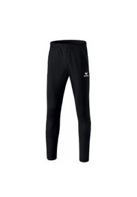 ERIMA - Spodnie treningowe juniorskie Erima Training Pants with calf insert 2.0. Kolor: czarny