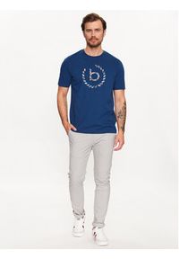 Bugatti T-Shirt 8350 35044 Granatowy Regular Fit. Kolor: niebieski