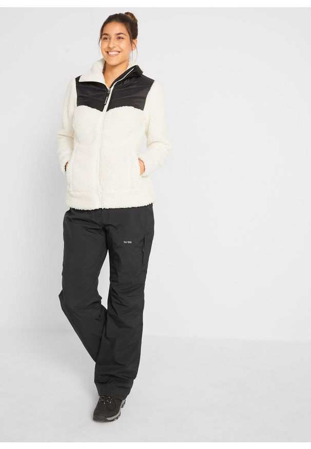 bonprix - Hydrofobowe spodnie termiczne. Kolor: czarny. Długość: długie