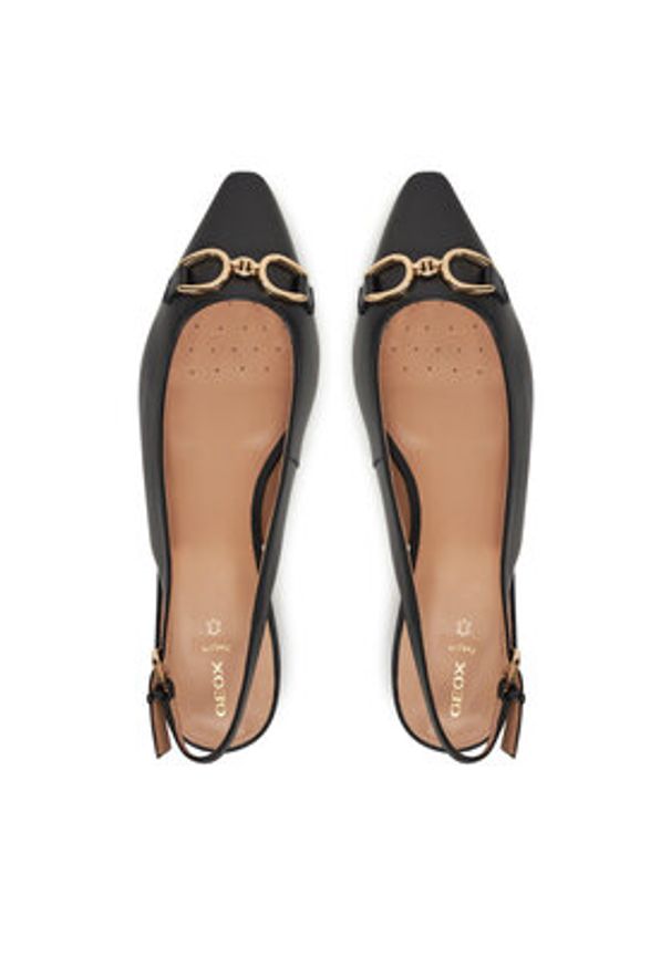 Geox Czółenka Giselda15 D55YUE 000TU C9999 Czarny. Kolor: czarny. Materiał: skóra