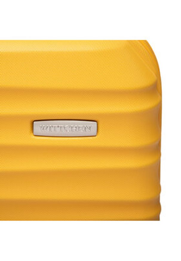 Wittchen - WITTCHEN Kuferek 56-3A-314-50 Żółty. Kolor: żółty