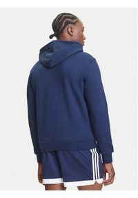Adidas - adidas Bluza Trefoil Essentials IY4929 Granatowy Regular Fit. Kolor: niebieski. Materiał: bawełna