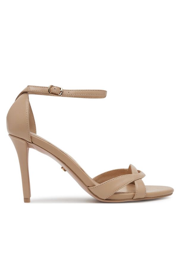 Gino Rossi Sandały NADI-2. Beżowy. Kolor: beżowy. Materiał: skóra