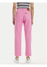 Lee Jeansy Carol 112349595 Różowy Straight Fit. Kolor: różowy #4
