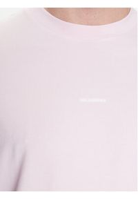 Karl Lagerfeld - KARL LAGERFELD T-Shirt 755080 532221 Różowy Regular Fit. Typ kołnierza: dekolt w karo. Kolor: różowy. Materiał: bawełna