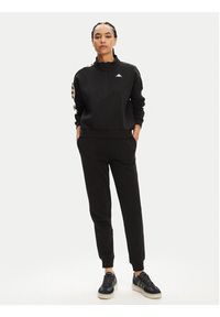 Kappa Bluza Banda Pepitagt 321Q4RW Czarny Relaxed Fit. Kolor: czarny. Materiał: syntetyk #5