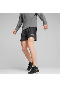 Krótki Mężczyzna Puma Run czarny. Kolor: czarny. Długość: krótkie. Sport: bieganie #1