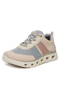 Rieker Sneakersy M6006-90 Beżowy. Kolor: beżowy. Materiał: materiał #3
