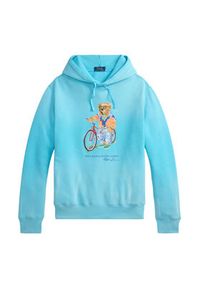 Polo Ralph Lauren Bluza 710B14624001 Niebieski Regular Fit. Typ kołnierza: polo. Kolor: niebieski. Materiał: bawełna #5