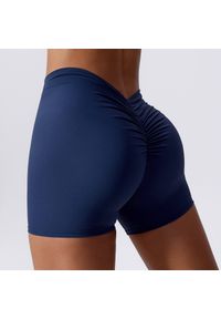 Intica - Szorty sportowe modelujące pośladki elastyczne Mirosava. Kolor: niebieski. Materiał: materiał. Sport: fitness
