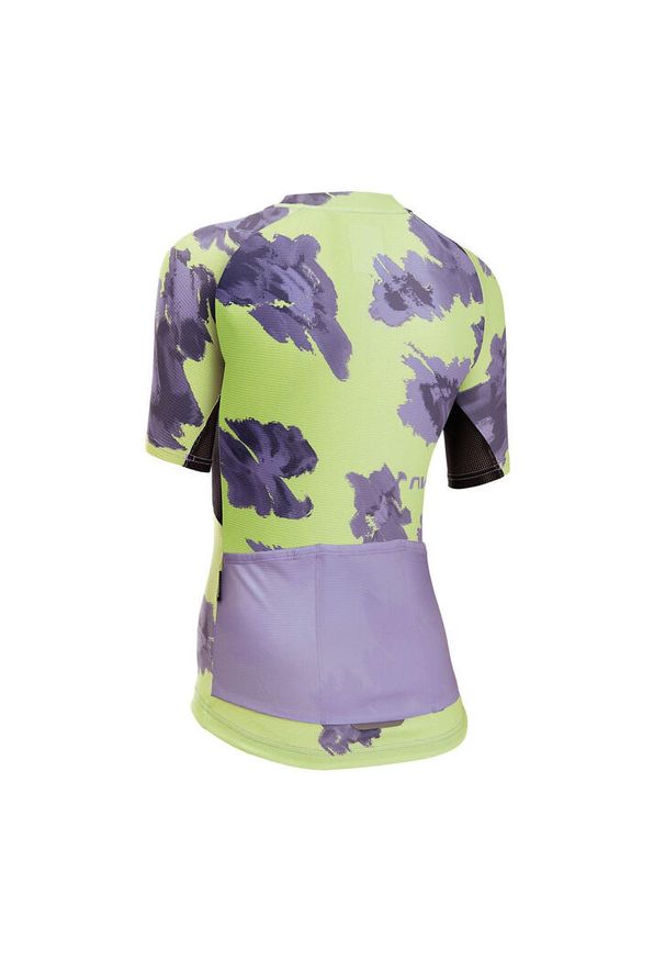 Koszulka rowerowa damska NORTHWAVE Force Evo Woman Jersey. Kolor: fioletowy, żółty, wielokolorowy. Materiał: jersey. Sport: kolarstwo