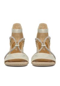 Rieker Sandały CEO-64654-40 Srebrny. Kolor: srebrny. Materiał: skóra #6