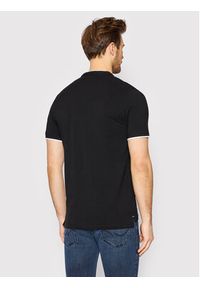 Jack & Jones - Jack&Jones Polo Paulos 12199711 Czarny Regular Fit. Typ kołnierza: polo. Kolor: czarny. Materiał: bawełna #3