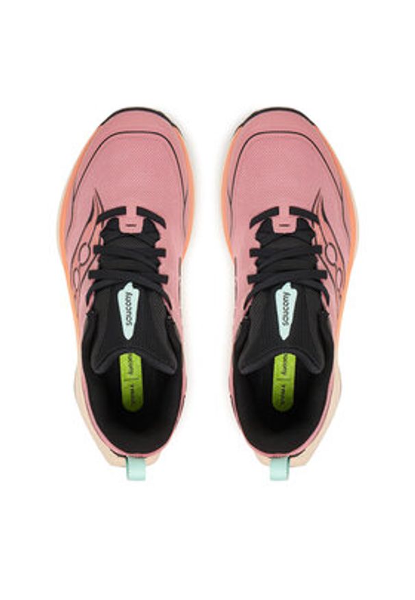 Saucony Buty do biegania Peregrine 16 S11066 Różowy. Kolor: różowy. Materiał: materiał