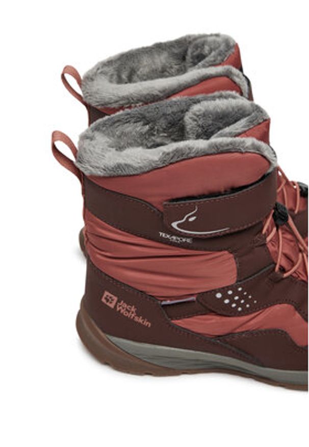 Jack Wolfskin Śniegowce Polar Bear-G Texapore High Vc K A62143 Brązowy. Kolor: brązowy. Materiał: materiał
