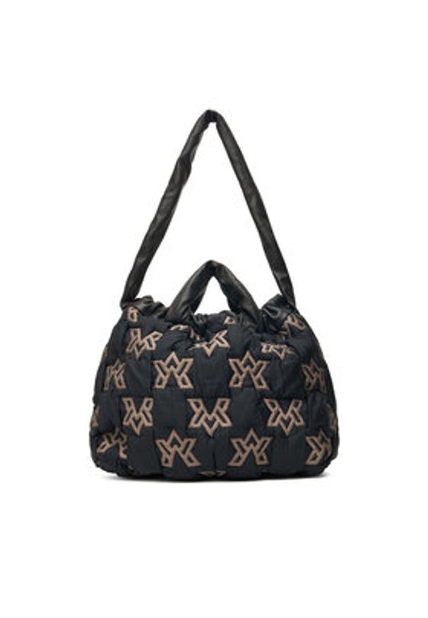 Vic Matié Torebka Monogram 1H0600T 999BR8B468 Czarny. Kolor: czarny