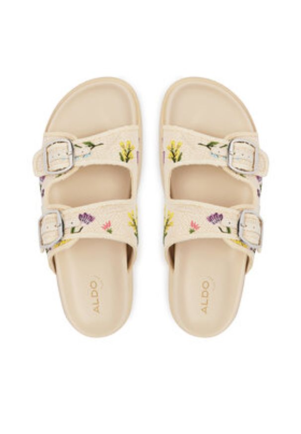 Aldo Klapki Bohochic 14295665 Beżowy. Kolor: beżowy. Materiał: materiał