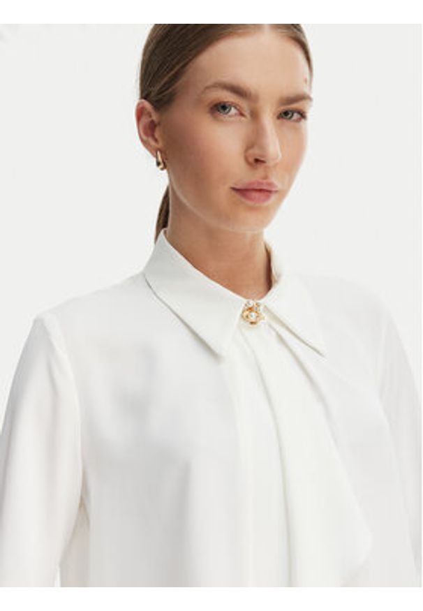 Rinascimento Koszula CFC0127637003 Biały Regular Fit. Kolor: biały. Materiał: syntetyk