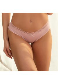 Intica - Figi damskie z elastycznym pasem na co dzień Esma. Kolor: czarny. Materiał: materiał #6