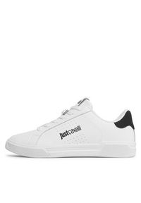 Just Cavalli Sneakersy 74QB3SB3 Biały. Kolor: biały. Materiał: skóra #2