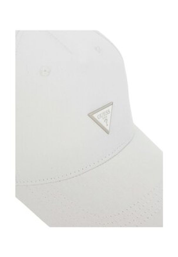 Guess Czapka z daszkiem V4YZ01 WG982 Biały. Kolor: biały. Materiał: nylon, materiał