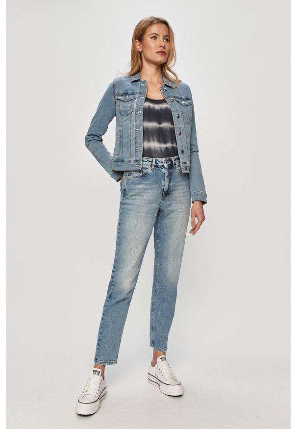 only - Only - Jeansy. Okazja: na co dzień. Kolor: niebieski. Styl: casual