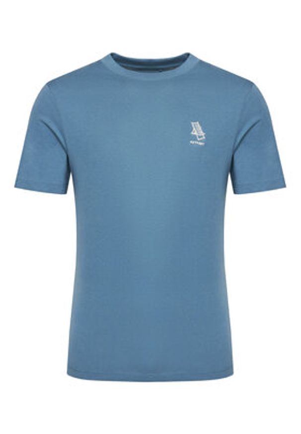Blend T-Shirt 20718848 Turkusowy Regular Fit. Kolor: turkusowy. Materiał: bawełna