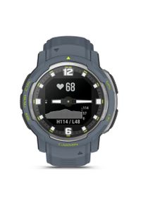 GARMIN - Garmin Instinct Crossover Standard Granatowy. Rodzaj zegarka: analogowe. Kolor: niebieski. Styl: sportowy #3