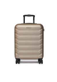 Gino Rossi Walizka kabinowa GIN-S-002-05-GOLD Złoty. Kolor: złoty. Materiał: materiał #1