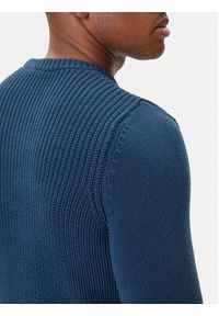 Aeronautica Militare Sweter 252MA1571UL00409 Niebieski Slim Fit. Kolor: niebieski. Materiał: bawełna #4