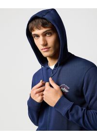 Wrangler - WRANGLER MĘSKA BLUZA WRANGLER GRAPHIC ZIP HOODIE NAVY 112362887 #5