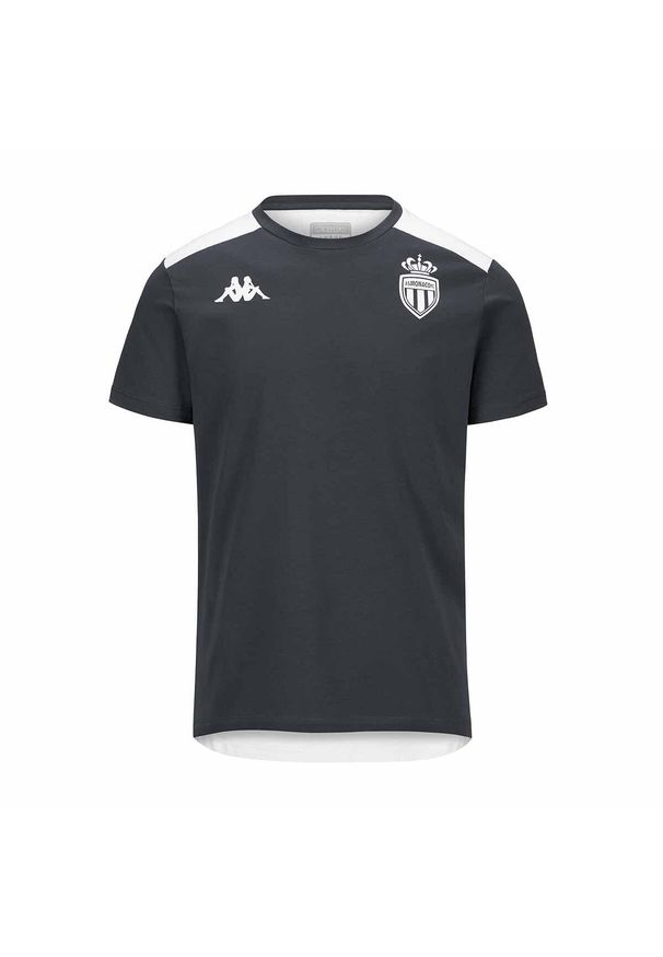 Kappa - Koszulka AS Monaco Amiryt 2024/25. Kolor: zielony, biały, wielokolorowy. Sport: piłka nożna