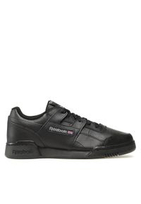 Reebok Sneakersy Workout Plus HP5910 Czarny. Kolor: czarny. Materiał: skóra. Model: Reebok Workout