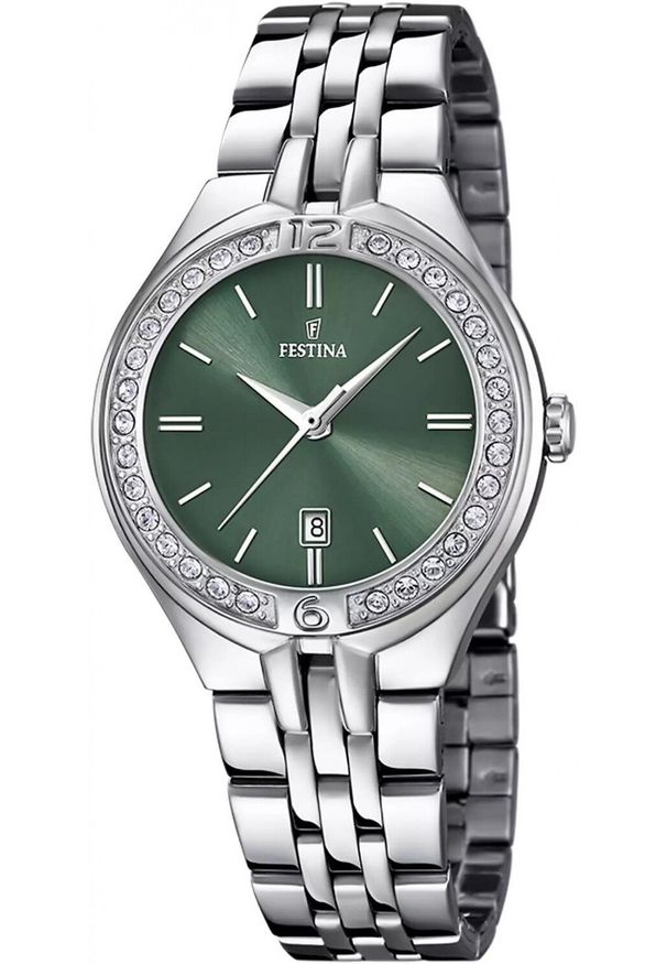 Zegarek damski Festina F16867-7 srebrny. Kolor: srebrny
