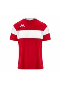 Jersey Kappa Dareto. Kolor: wielokolorowy, biały, czerwony. Materiał: jersey. Sport: piłka nożna #1