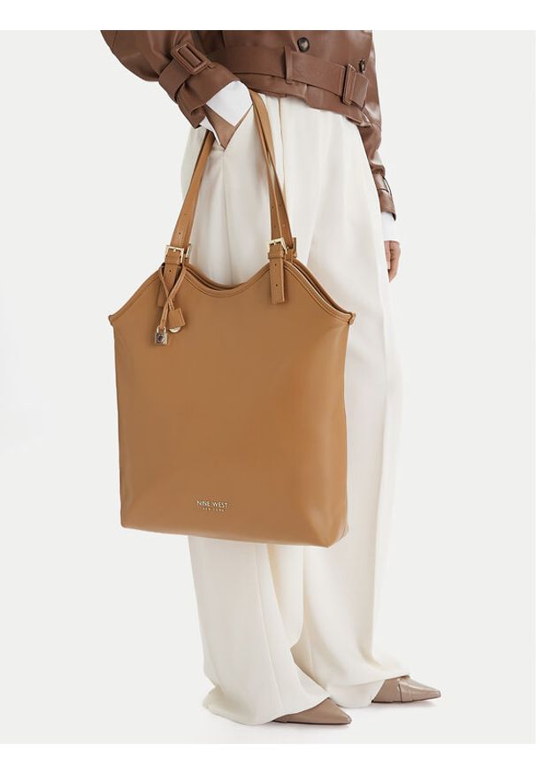 Nine West Torebka CEO-Sensa-LDA8373 Brązowy. Kolor: brązowy