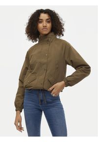 Vero Moda Kurtka przejściowa Siri 10301420 Brązowy Regular Fit. Kolor: brązowy. Materiał: syntetyk