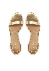 Aldo Sandały Jacynthe 14190665 Złoty. Kolor: złoty. Materiał: skóra #4