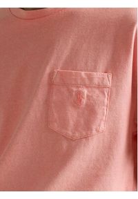 Polo Ralph Lauren T-Shirt 710969628005 Różowy Custom Slim Fit. Typ kołnierza: polo. Kolor: różowy. Materiał: bawełna #3