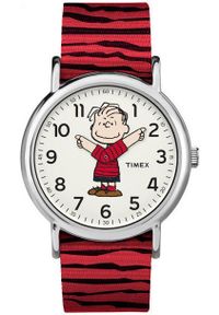 Timex Dziecięcy TW2R41200 WeekenderxPeantus Linus czerwony. Kolor: czerwony #1