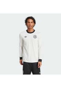 Adidas - Koszulka Germany Anniversary Long Sleeve. Kolor: biały, wielokolorowy, czarny. Materiał: materiał. Długość rękawa: długi rękaw