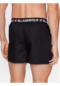 Karl Lagerfeld - KARL LAGERFELD Komplet 3 par bokserek Ikonik 2.0 Woven Boxer (X3) 235M2115 Czarny. Kolor: czarny. Materiał: bawełna #3