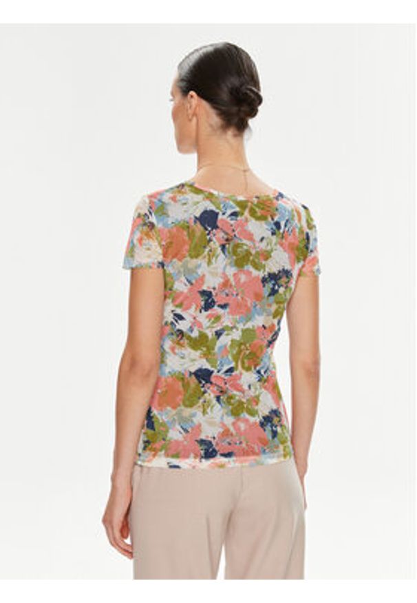 Marella T-Shirt Zulia 2413971014 Kolorowy Regular Fit. Materiał: syntetyk. Wzór: kolorowy
