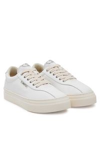 S.W.C Stepney Workers Club Tenisówki Dellow 02 Cup Leather YA21500 Biały. Kolor: biały. Materiał: skóra #4