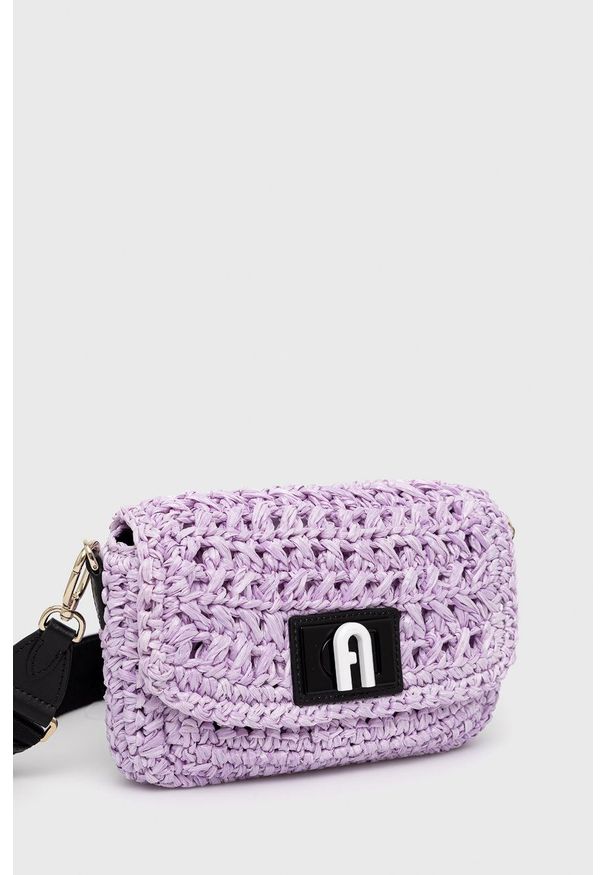 Furla torebka 1927 Soft kolor fioletowy. Kolor: fioletowy. Rodzaj torebki: na ramię