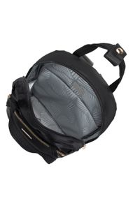 Wittchen - Damski plecak z nylonu z długimi uchwytami. Kolor: wielokolorowy, czarny, złoty. Materiał: nylon. Styl: klasyczny, sportowy #3