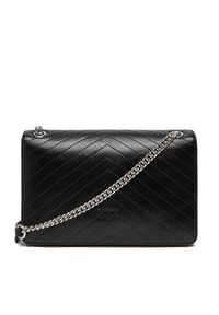Pinko - PINKO Torebka Love One Light Classic AI 25-26 PLTT 106174 A2JC Czarny. Kolor: czarny. Materiał: skórzane #7